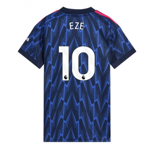 Billige Fotballdrakt Arsenal Eberechi Eze #10 Replika Bortedrakt Dame 2025-26 Kortermet Billige Fotballdrakt Arsenal Eberechi Eze #10 Replika Bortedrakt Dame 2025-26 Kortermet